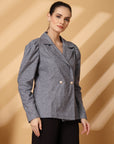Slim-Fit Single Breasted Blazer