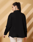 Women Fleece Open Front Jacket