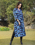 Floral Print Fit & Flare Dress