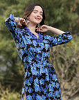 Floral Print Fit & Flare Dress