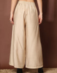 Women Loose Fit Pleated Trousers
