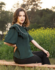 Women Opaque Casual Buttoned Top
