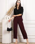 Women Mid Rise Trousers