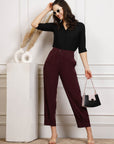 Women Mid Rise Trousers