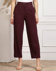Women Mid Rise Trousers