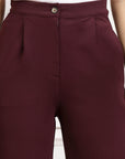 Women Mid Rise Trousers