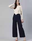 Women Pleated Formal Trousers