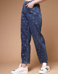Women Blue Clean Look Light Fade Stretchable Jeans