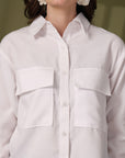 Women Opaque Casual Buttoned Top