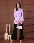 Women Opaque Casual Buttoned Top