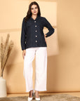 Women Open Front Jacket