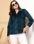 Women Open Front Jacket