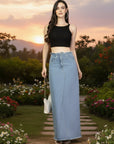 Women A-Line Maxi Skirt