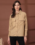 Women Opaque Casual Buttoned Top