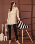 Women Standard Opaque Casual Buttoned Top