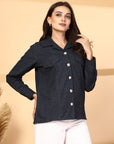 Women Open Front Jacket