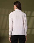 Women Opaque Casual Buttoned Top