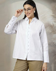Women Standard Opaque Casual Buttoned Top