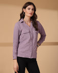 Women Opaque Casual Buttoned Top