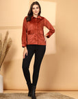 Women Open Front Jacket