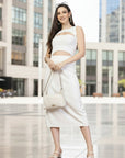 Women Sheath Midi Dress