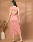 Women Sheath Midi Dress