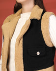 Women Fleece Open Front Jacket