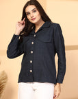 Women Open Front Jacket