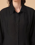 Women Opaque Casual Buttoned Top