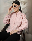 Women Standard Opaque Casual Buttoned Top