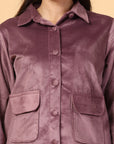 Women Open Front Jacket