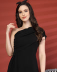Women A-Line Midi Dress