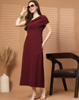 Women Sheath Midi Dress