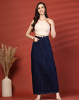 Women A-Line Maxi Skirt