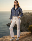 Women Fleece Open Front Jacket