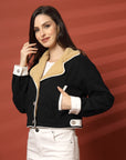 Women Fleece Open Front Jacket