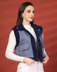 Women Fleece Open Front Jacket