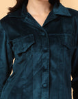 Women Open Front Jacket