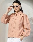 Women Standard Opaque Casual Buttoned Top