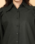Women Opaque Casual Buttoned Top
