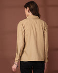 Women Opaque Casual Buttoned Top