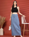 Women A-Line Maxi Skirt