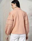 Women Standard Opaque Casual Buttoned Top