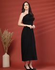 Women A-Line Midi Dress