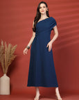 Women A-Line Midi Dress