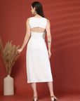 Women Sheath Midi Dress