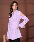 Women Opaque Casual Buttoned Top