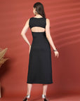 Women Sheath Midi Dress