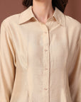 Women Standard Opaque Casual Buttoned Top