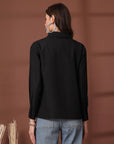 Women Opaque Casual Buttoned Top